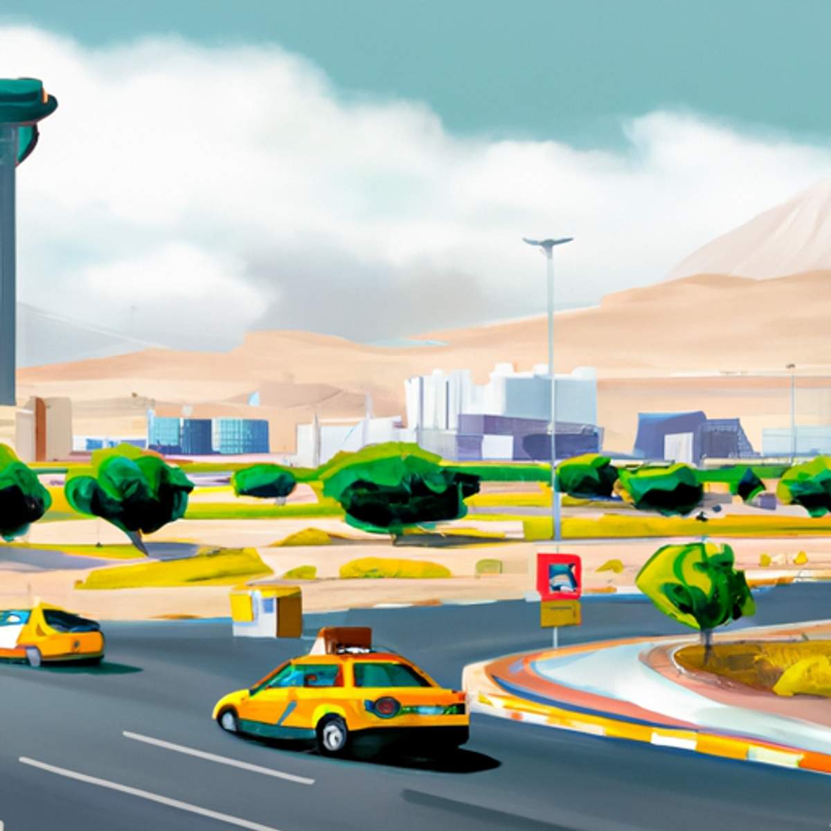 Taxipris i De forente arabiske emirater