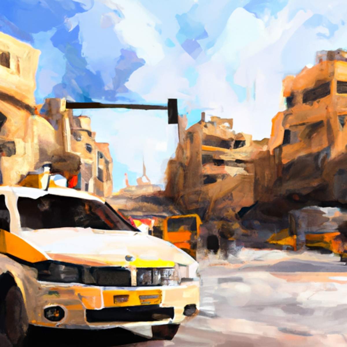 Taxipris i Syria