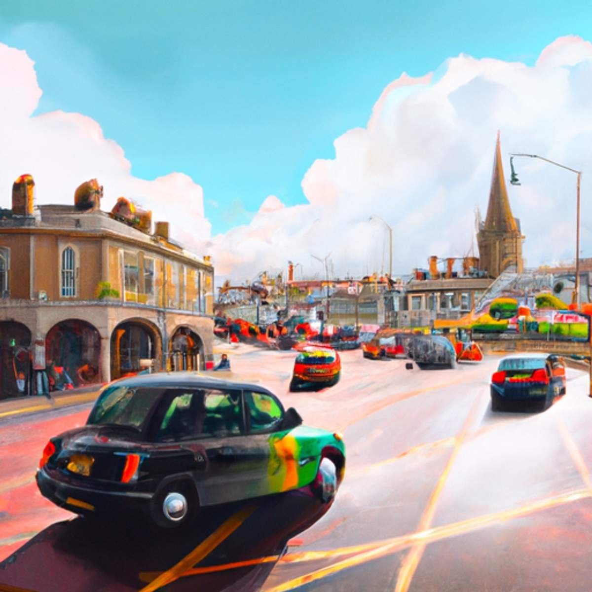 Taxipris i Storbritannia