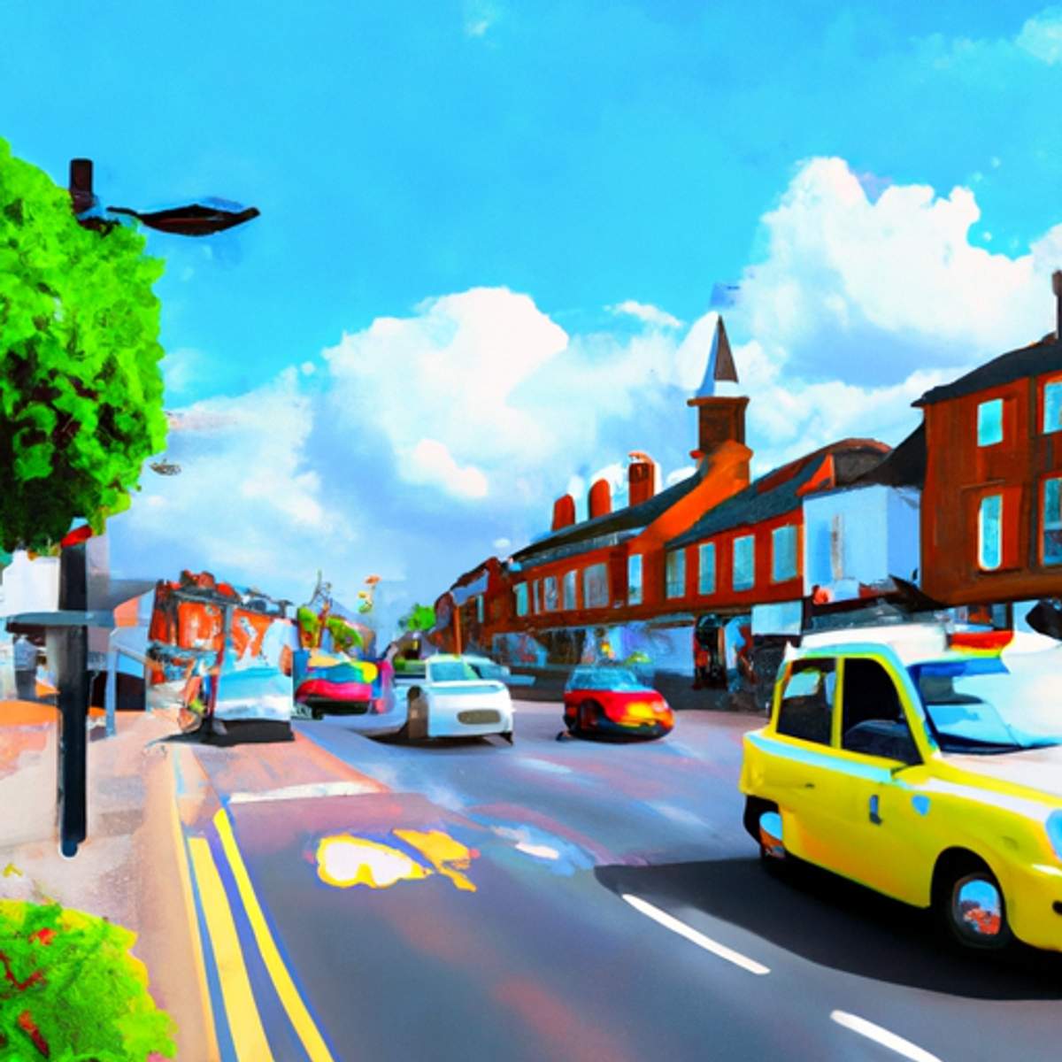 Taxipris i Storbritannia