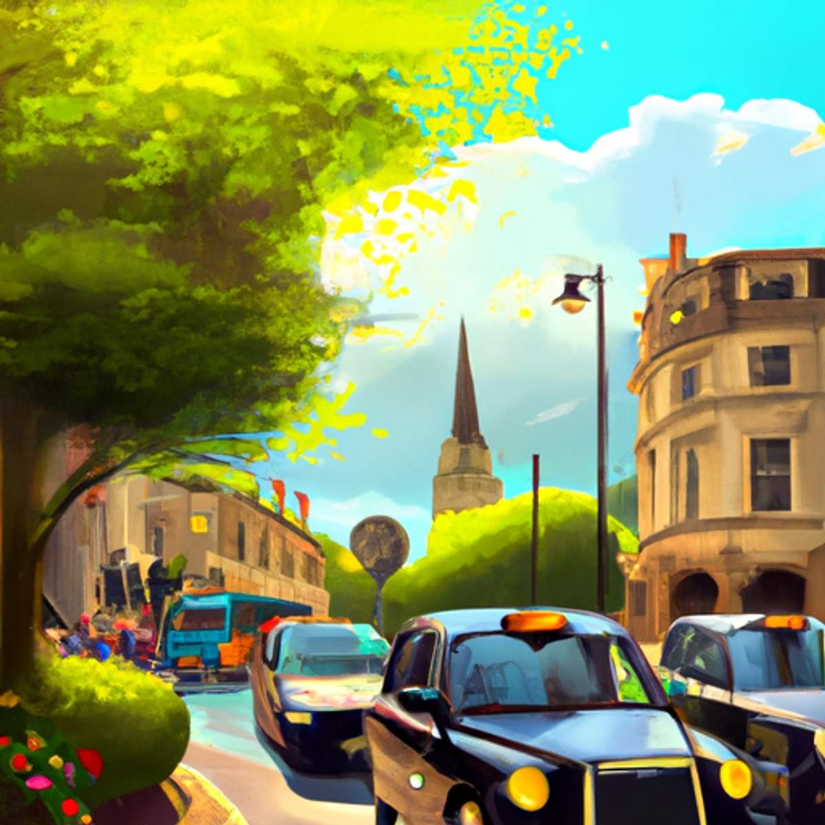 Taxipris i Storbritannia