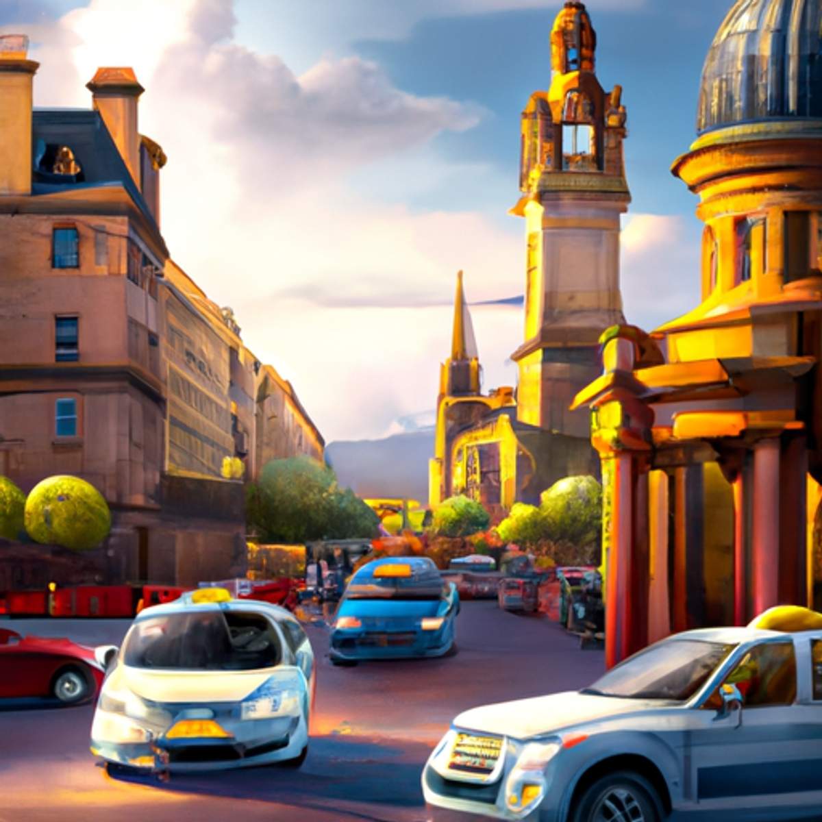 Taxipris i Storbritannia