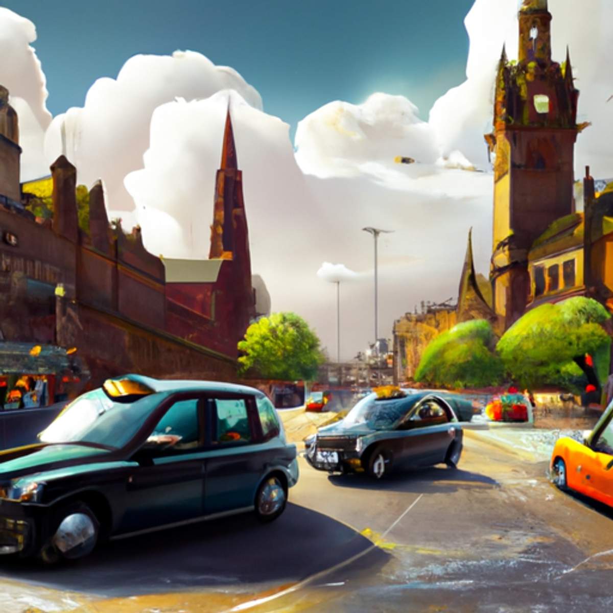 Taxipris i Storbritannia