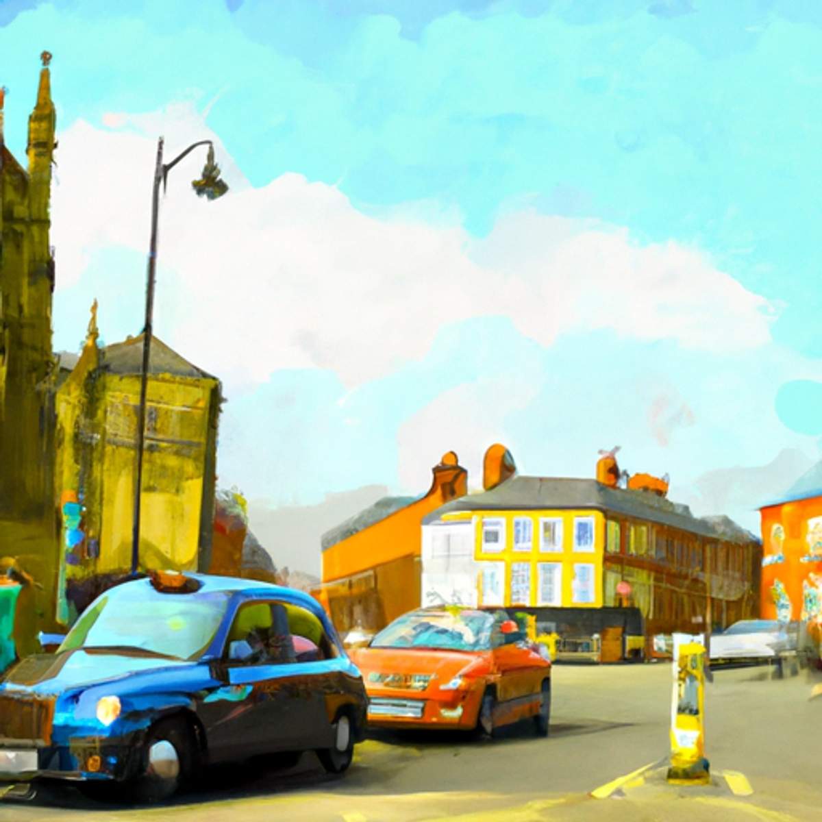 Taxipris i Storbritannia