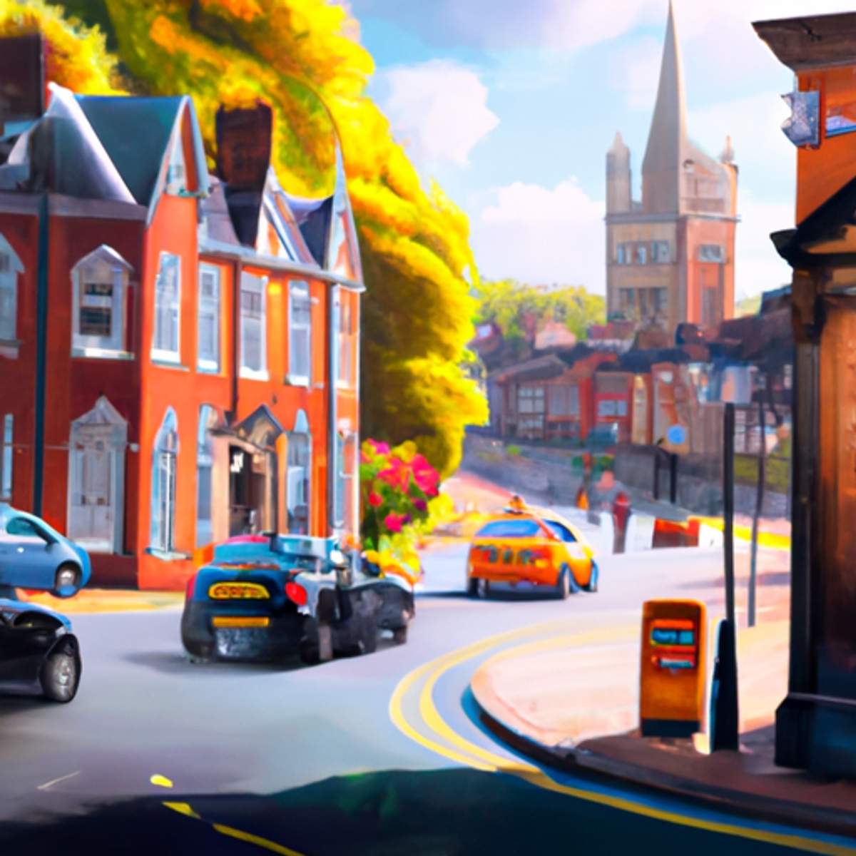 Taxipris i Storbritannia