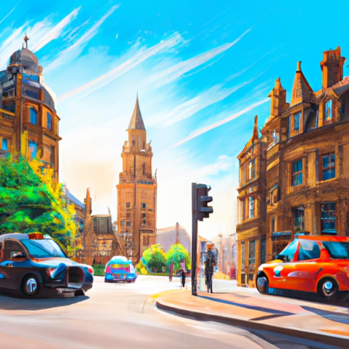 Taxipris i Storbritannia