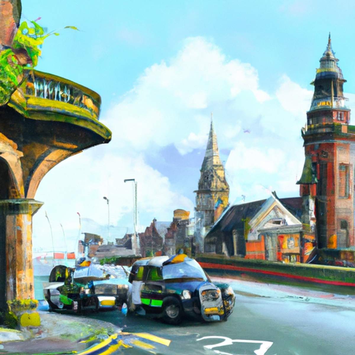 Taxipris i Storbritannia