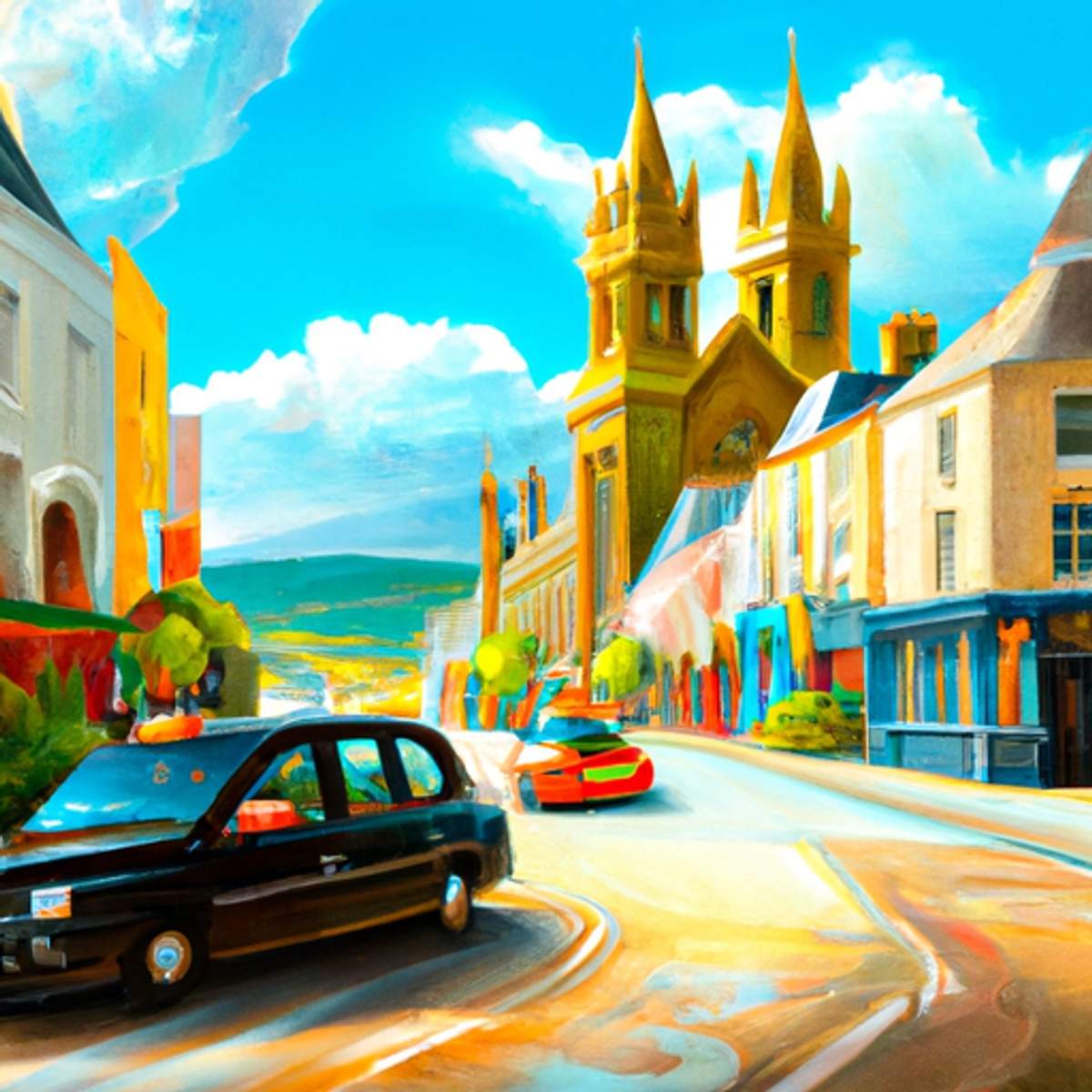 Taxipris i Storbritannia