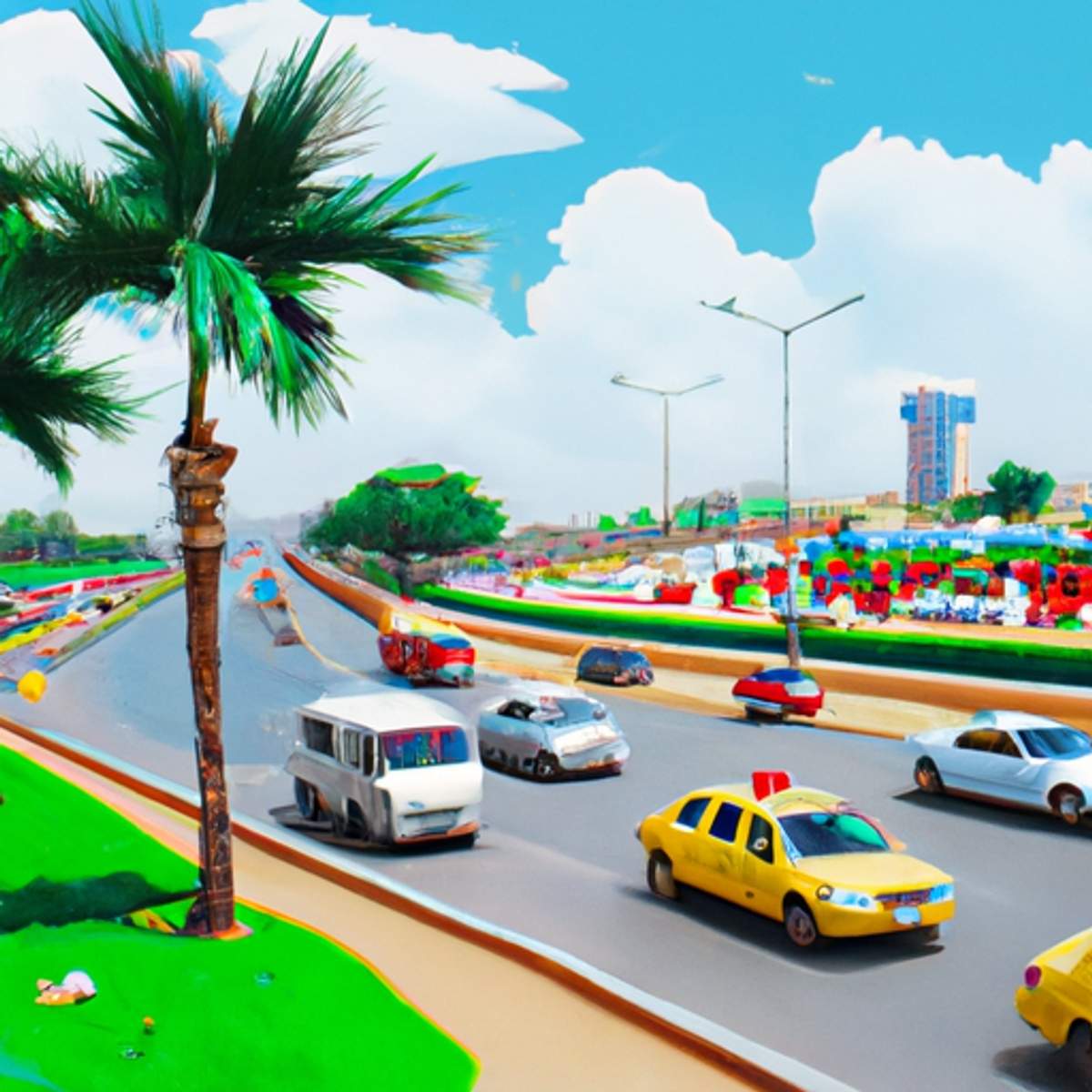 Taxipris i Elfenbenskysten