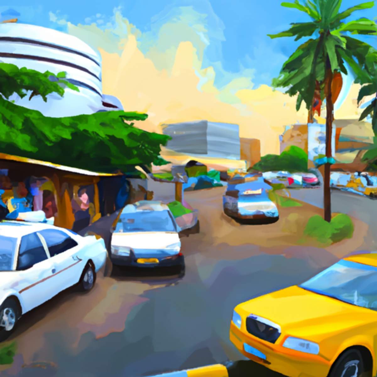 Taxipris i Elfenbenskysten