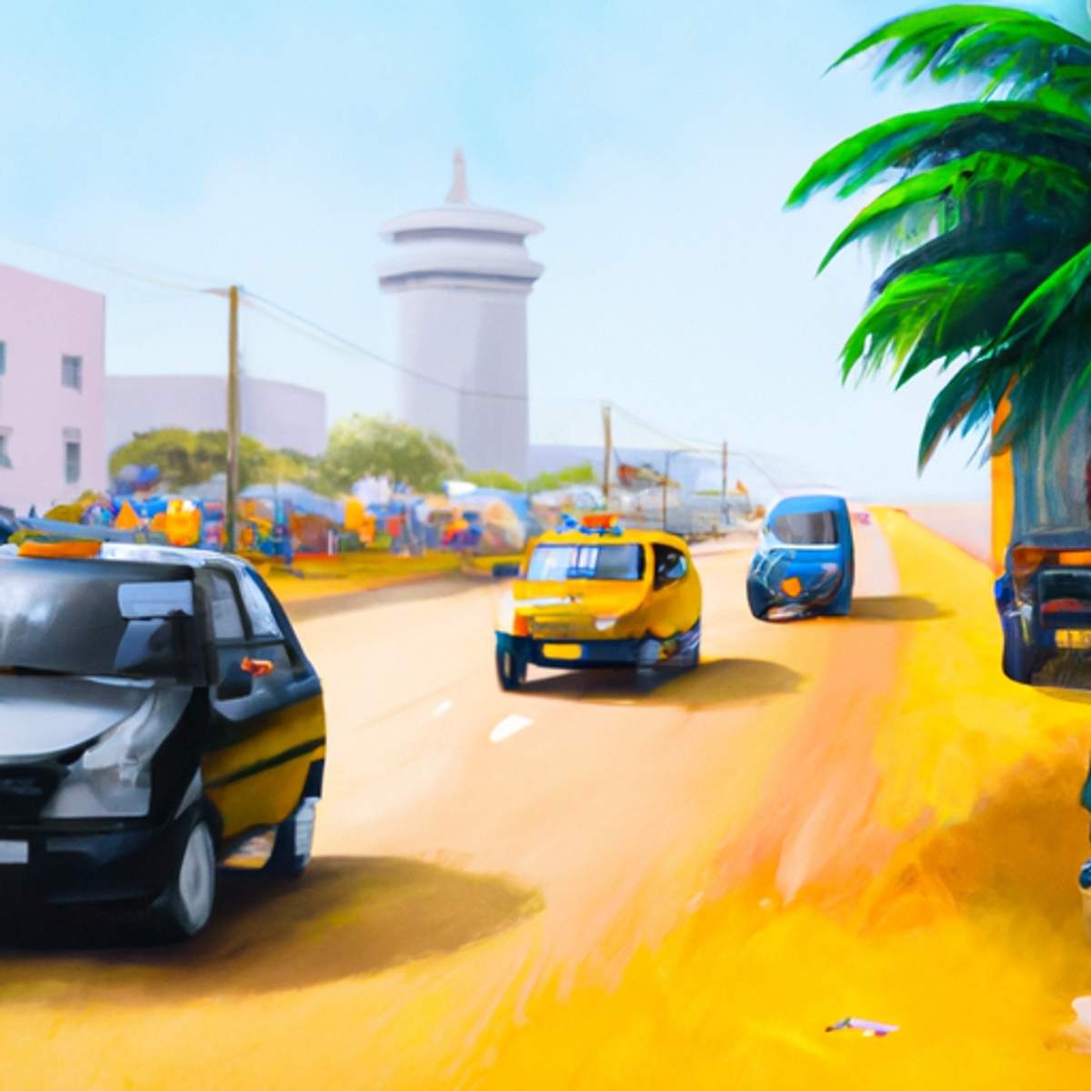 Taxipris i Senegal