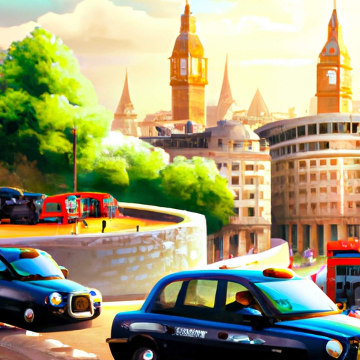 Taxipris i Storbritannia